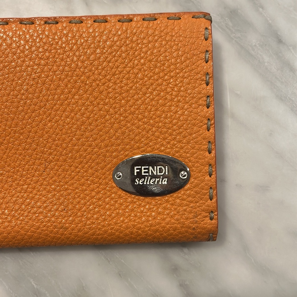FENDI Selleria Leather Continental Wallet - Picture 9 of 12